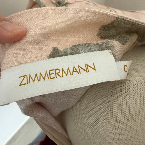 Zimmermann Illuminate Peplum Mini Dress - Picture 10 of 11